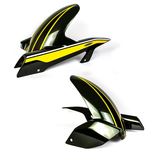 Pyramid Plastics Pyramid hugger | metallic green (candytone green scheme) | kawasaki z 900 rs 2019>2023